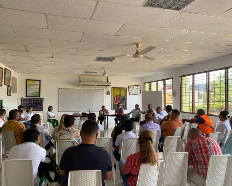 Encuentro con Docentes de la Institución Educativa San Marcos, de San Marcos
Sucre, organizando las REDES Académicas y el NODO San Marcos. Junio 16 de
2025.