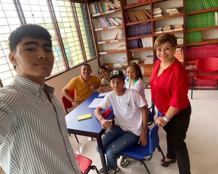 Organización de la Red de Estudiantes de la Institución Educativa San Marcos, de
San Marcos, Sucre. 17 de Junio de 2025